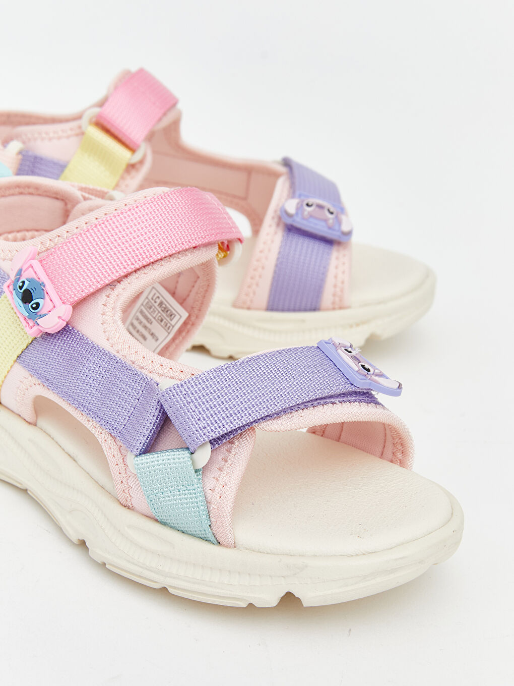 Lilo & Stitch Printed Hook and Loop Girls' Sandals-2
