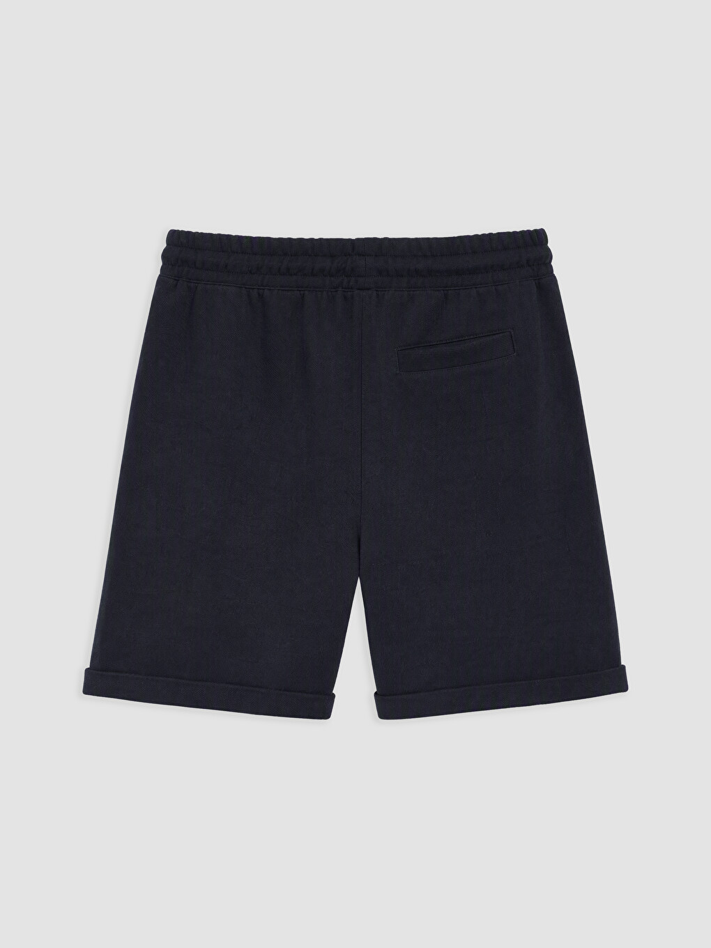 Man Navy Shorts-1