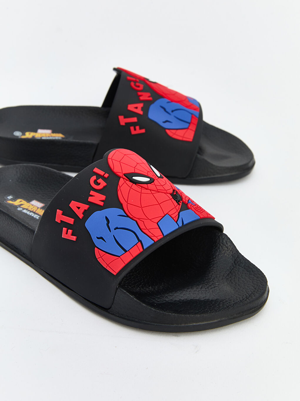 Spider-Man Baskılı Erkek Bebek Terlik-2