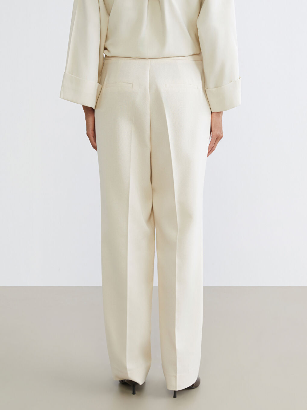 Pantalon BEIGE Femme-3