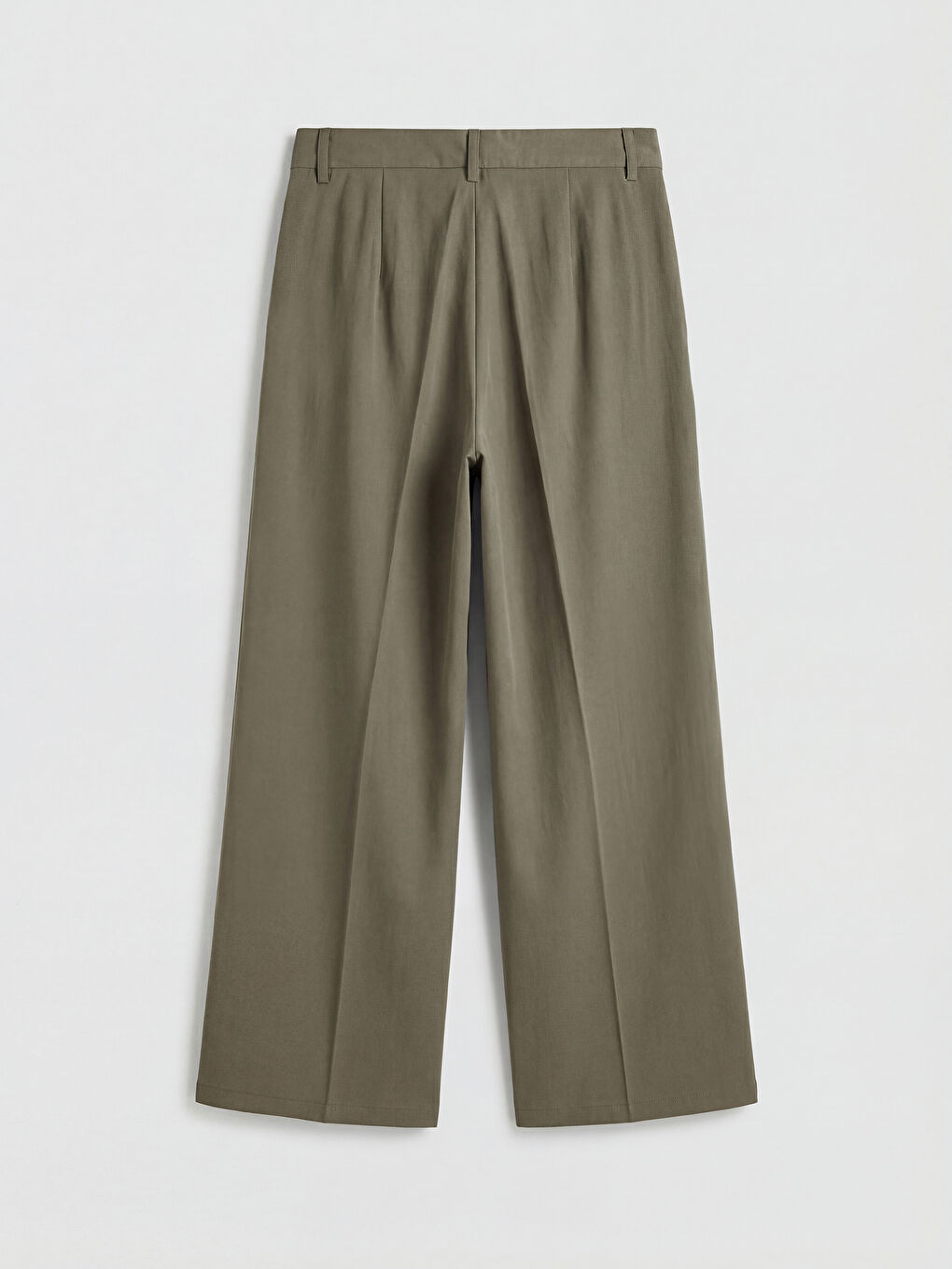 Дънки с широк крачол за жени-3