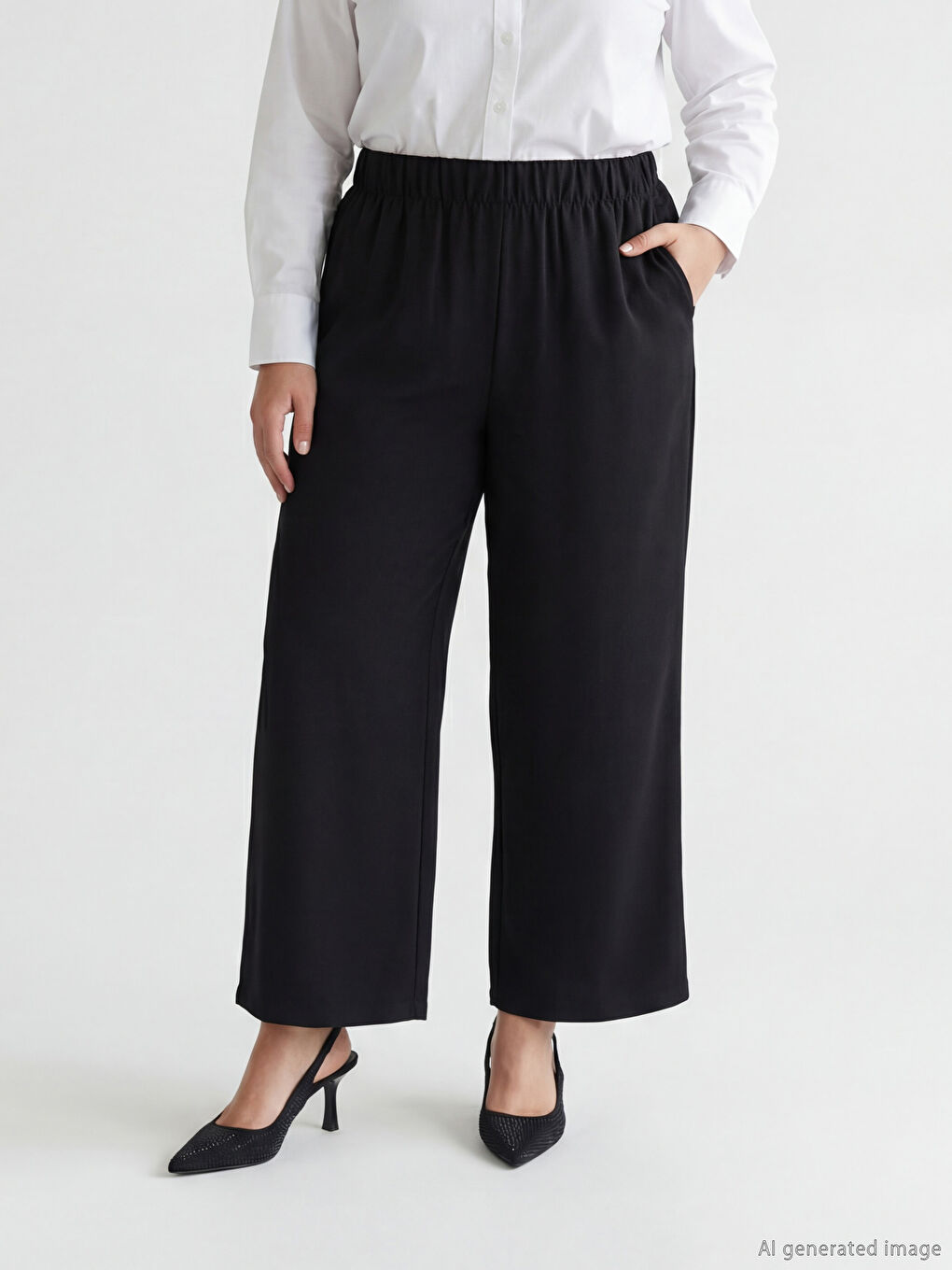 Woman BLACK Trousers-1