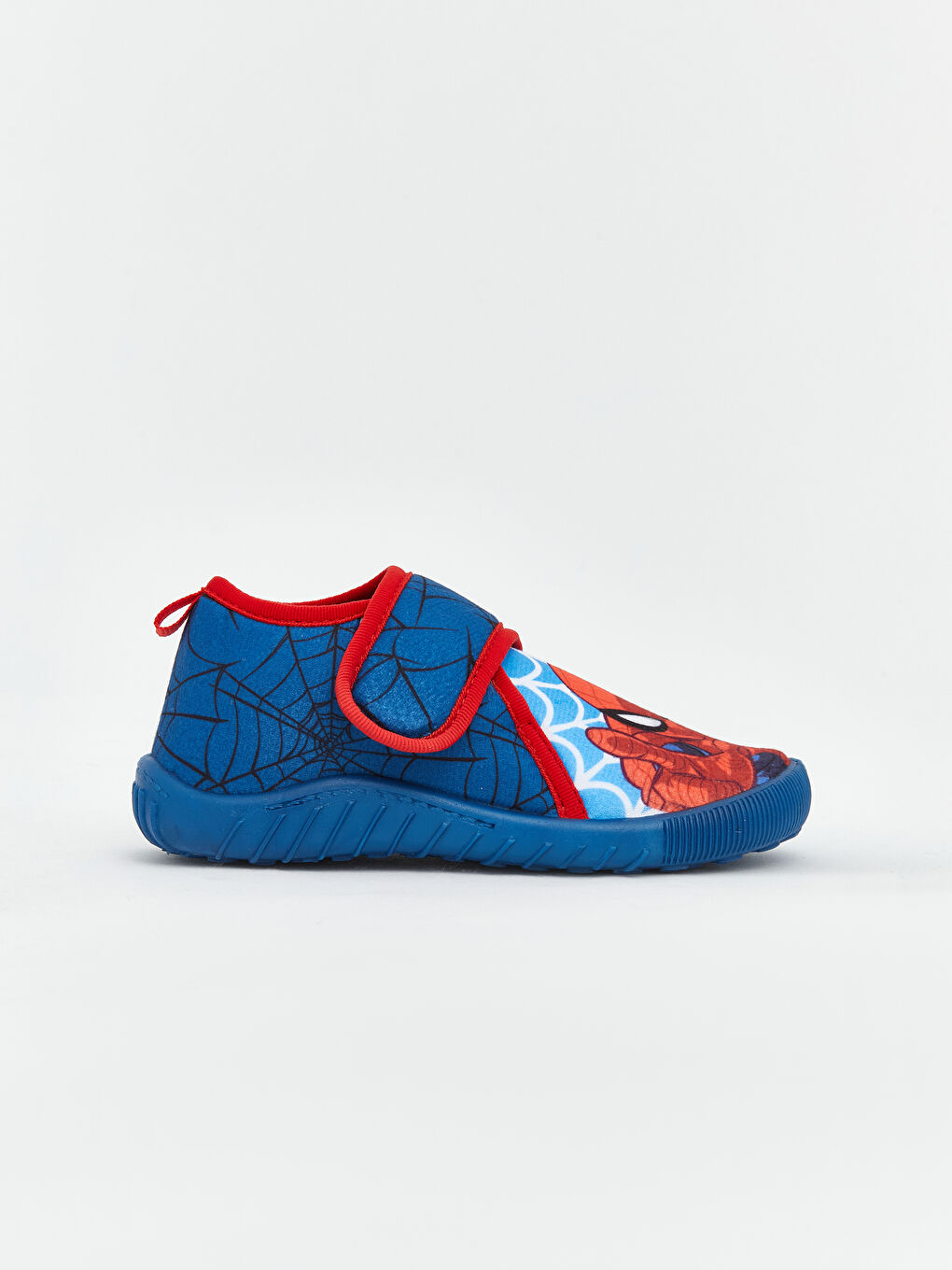 Lacivert Spider-Man Baskılı Erkek Bebek Panduf-2