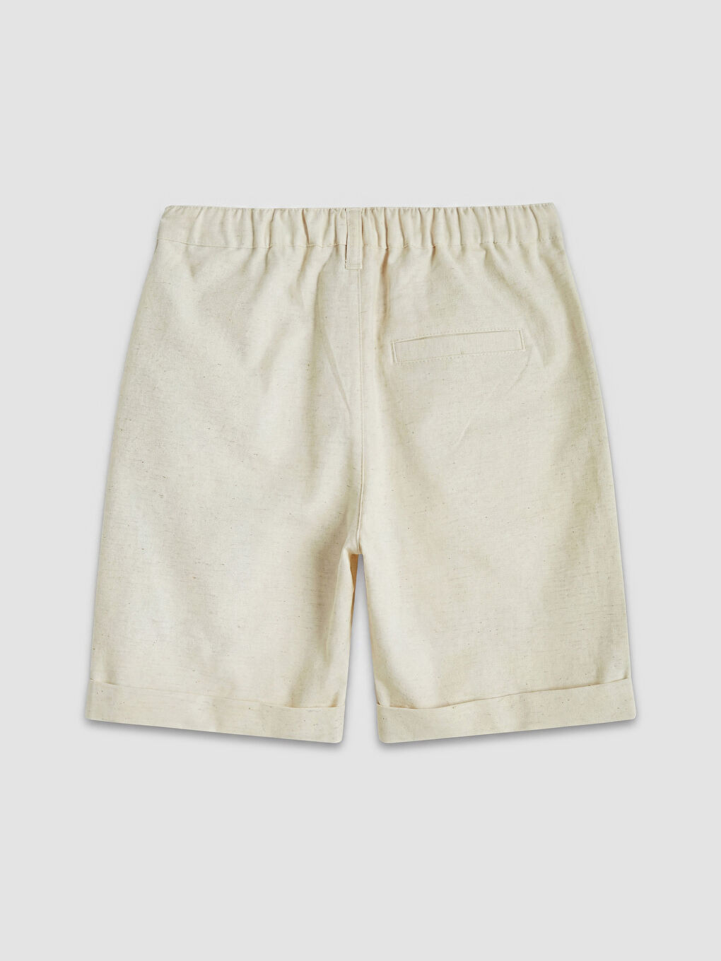 Ekru Erkek Çocuk Keten Karışımlı Yelekli Takım-8