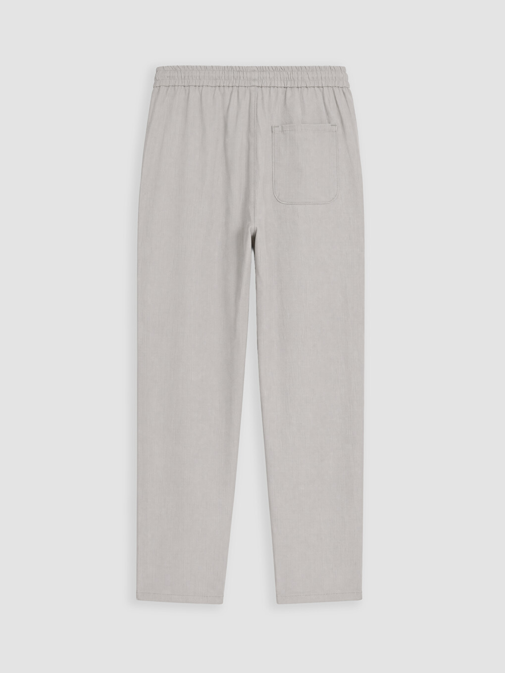 Bej Regular Fit Erkek Keten Görünümlü Pantolon-2