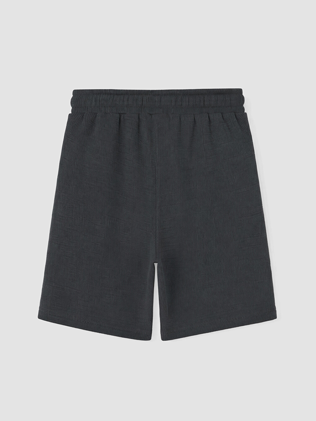 Boys' Elastic Waist Knitwear Shorts-2