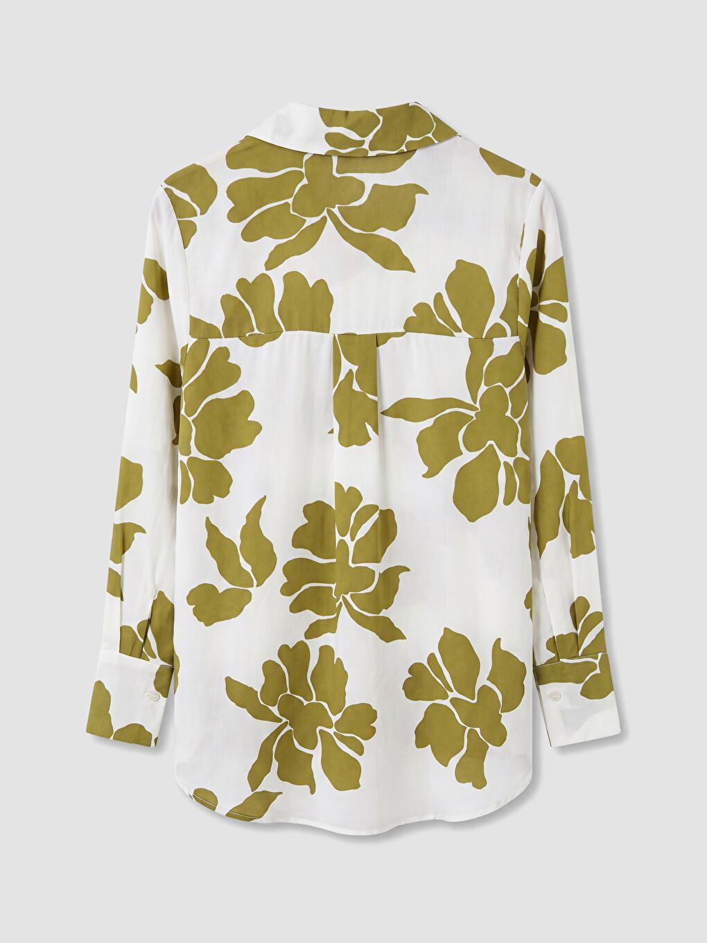 Woman Green Shirt-1