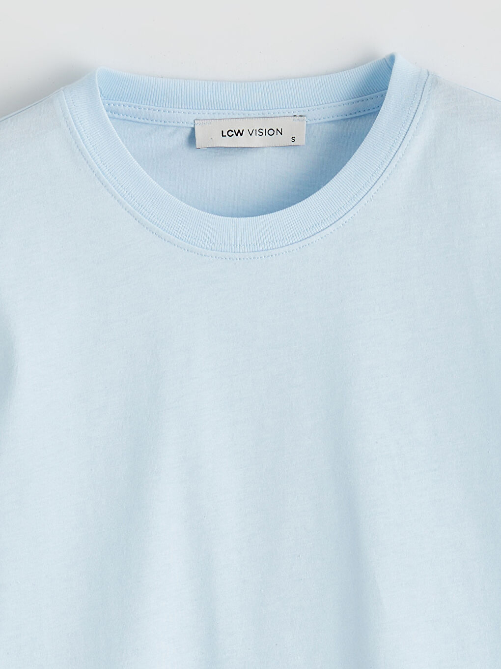 Mavi Bisiklet Yaka Kadın Tişört-5