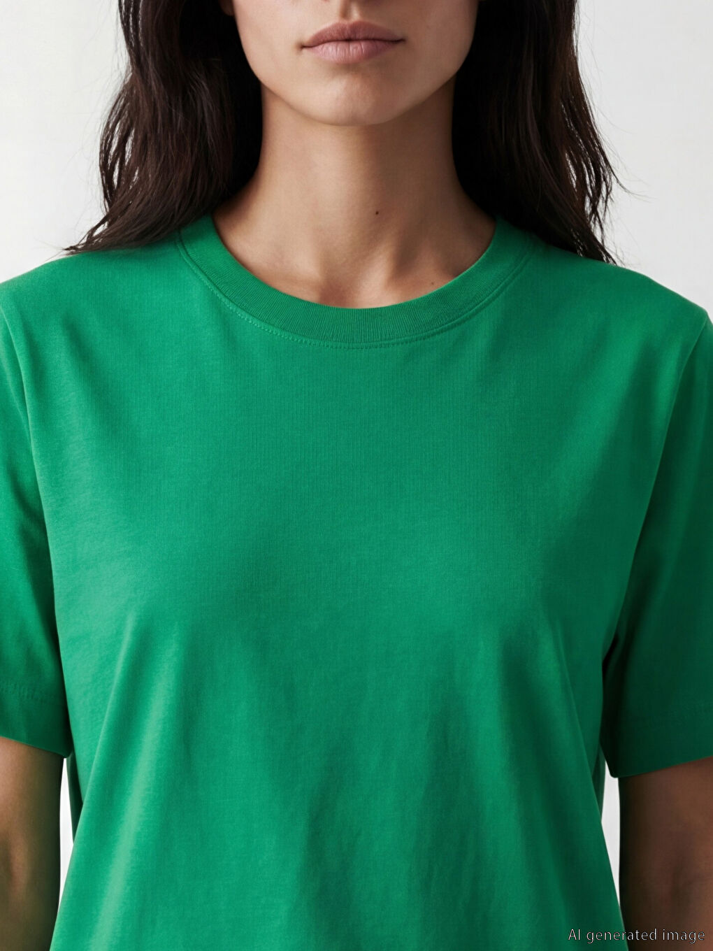Crew Neck Women's T-Shirt-2