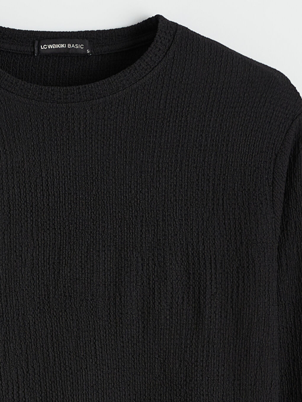 Crew Neck Textured Women's Tunic-5