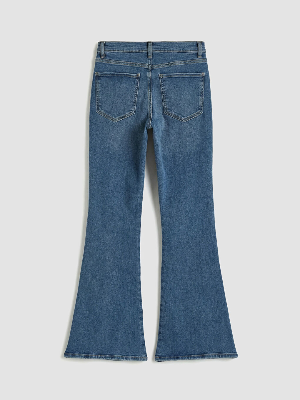 İndigo Mars Flare Kadın Jean Pantolon-5