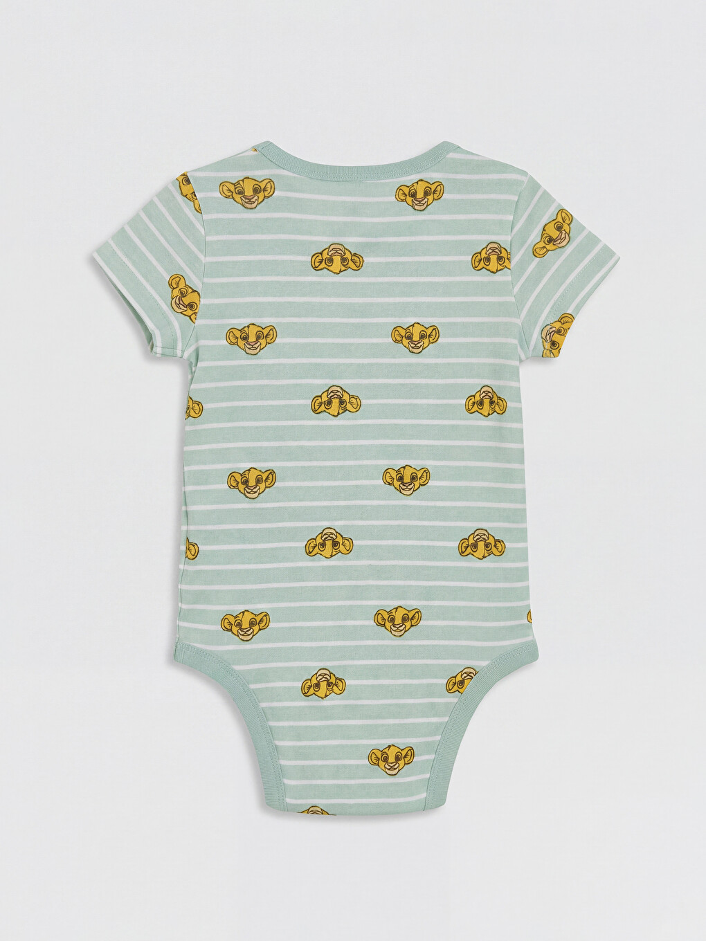 Baskılı Erkek Bebek Çıtçıtlı Body 2'li-4
