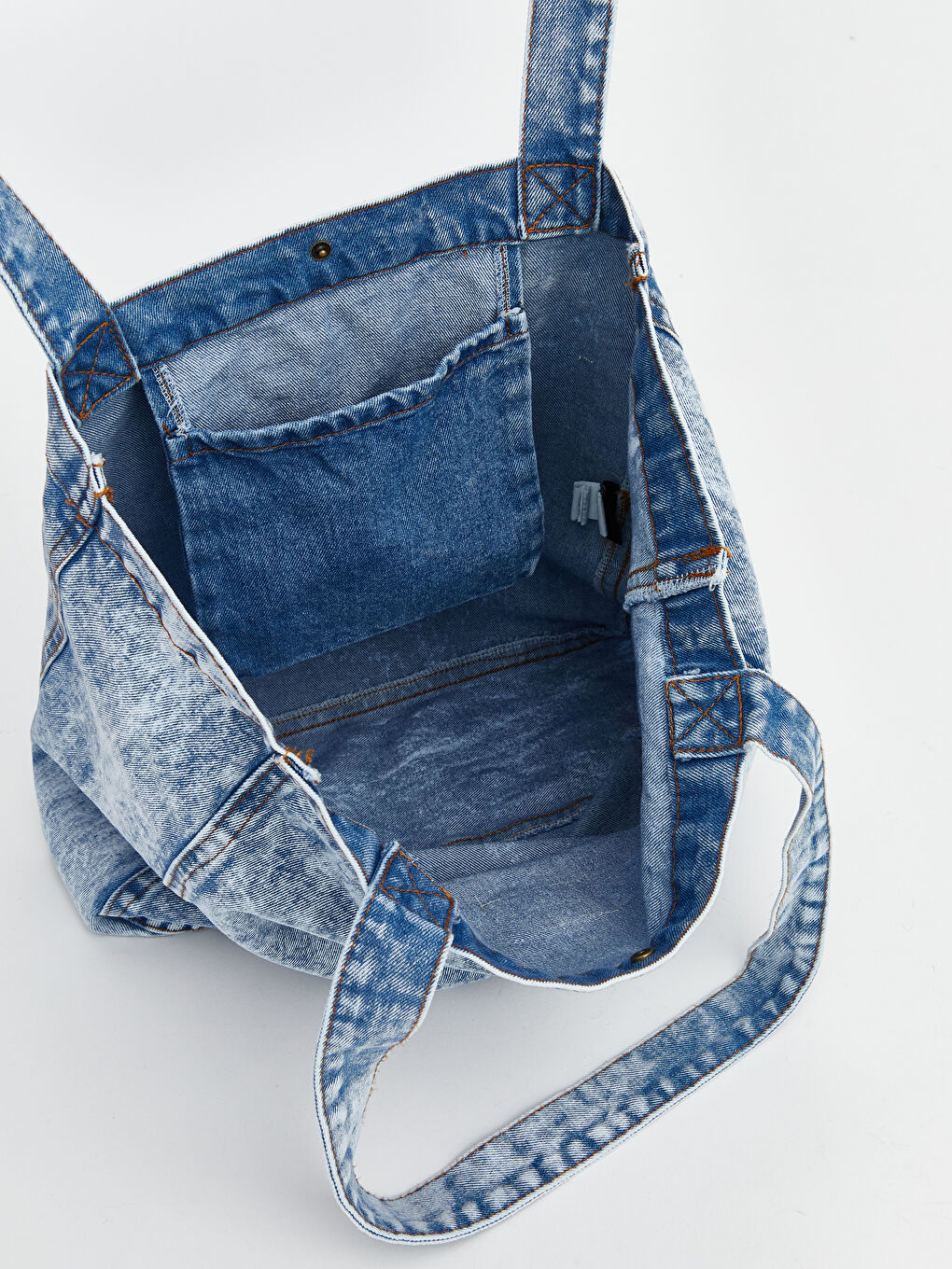 حقيبة كتف من الدِنيم للسيدات-2