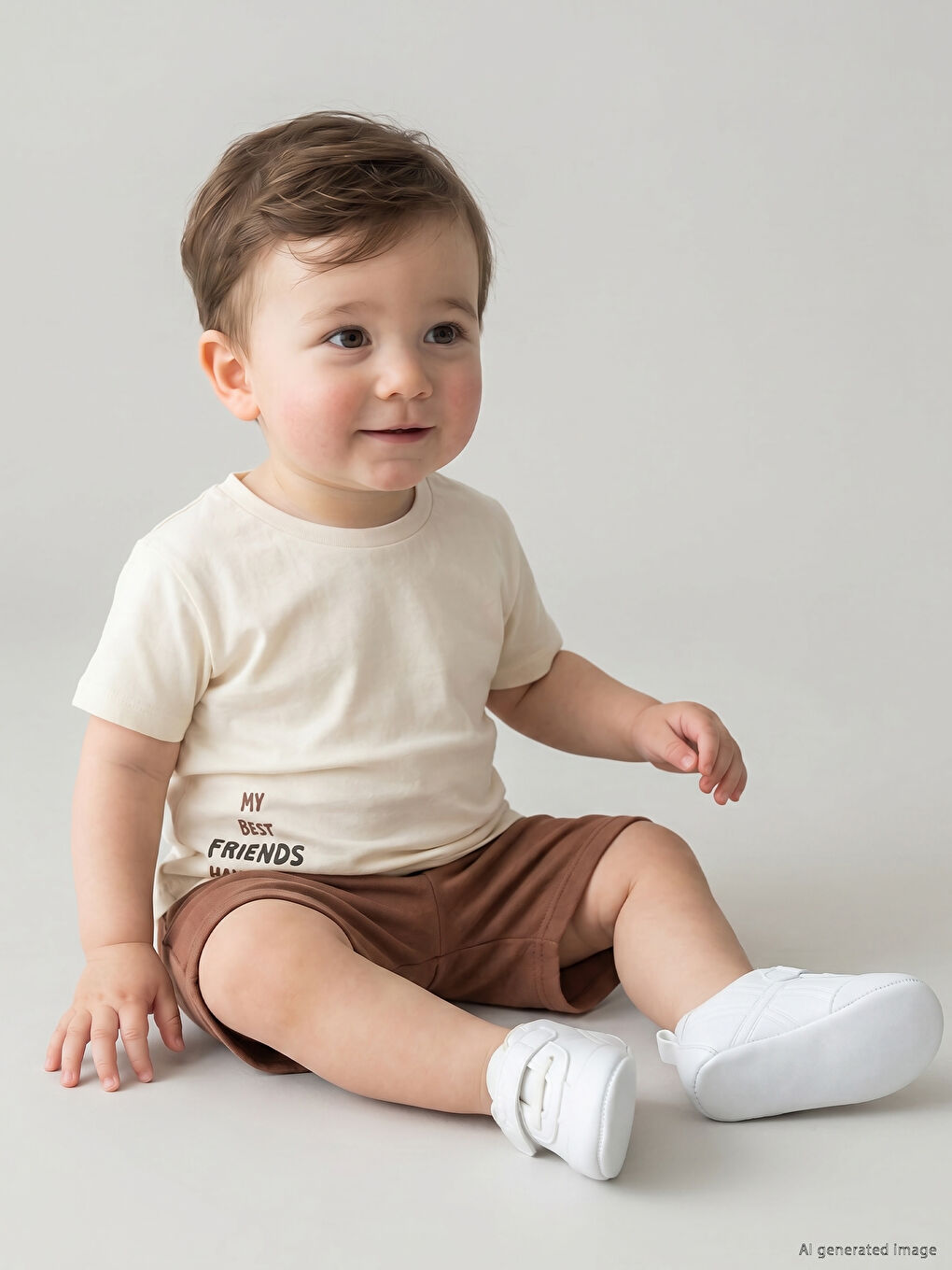 Štampani komplet šortseva za bebe dečake-1