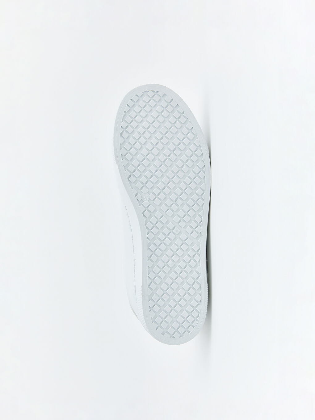 Beyaz Bağcıklı Kadın Spor Ayakkabı-3