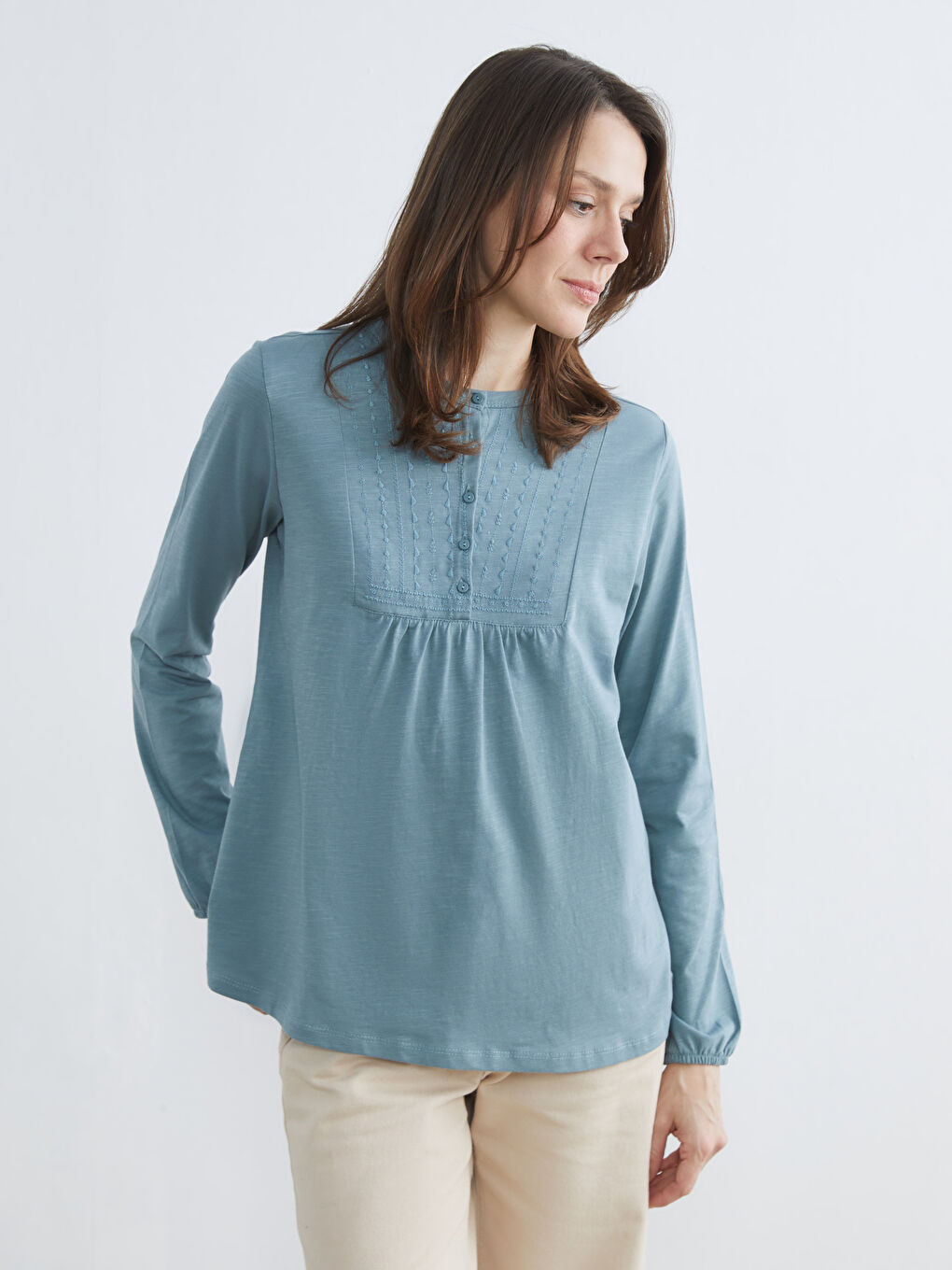 Woman BLUE Blouse