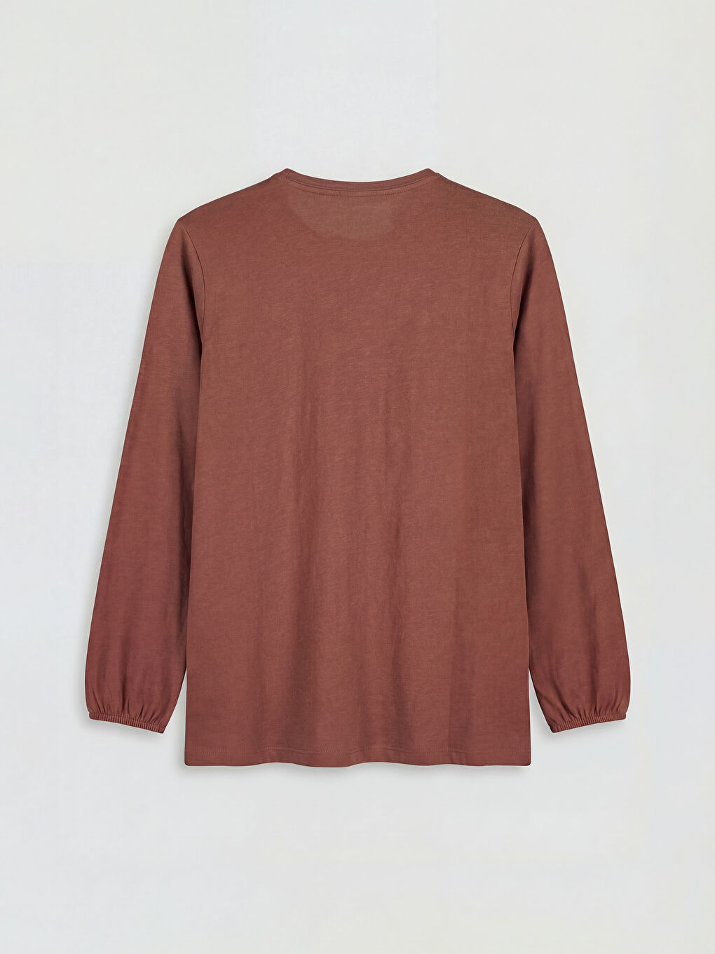 Kırmızı Bisiklet Yaka Nakışlı Bluz-1