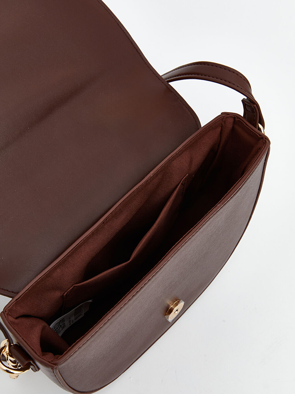 Leather-look shoulder bag for women-3