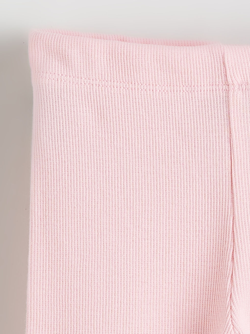 Ekru Beli Lastikli Çiçekli Kız Çocuk Tayt 2'li-5