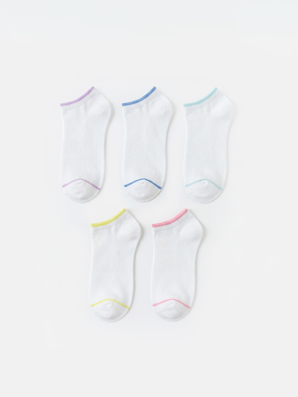Girl Lilac Trainer Socks