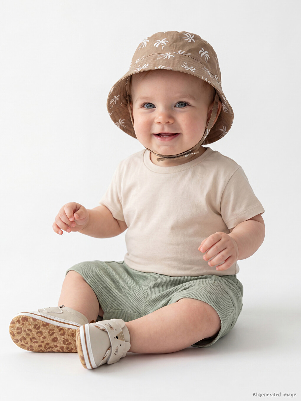 Elastic Waist Baby Boys' Shorts
