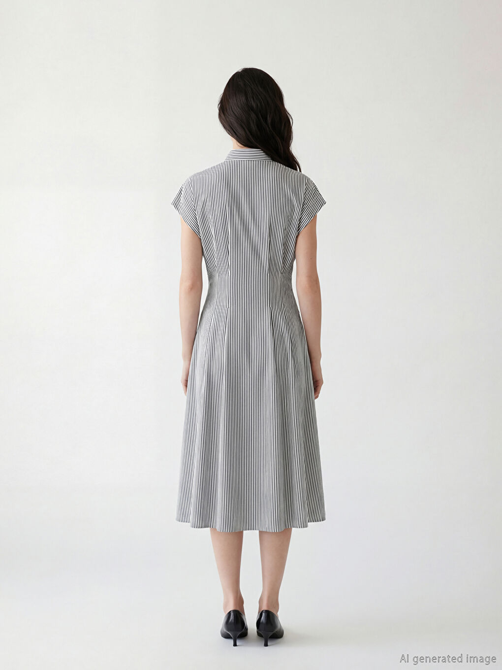 Robe GRIS Femme-3