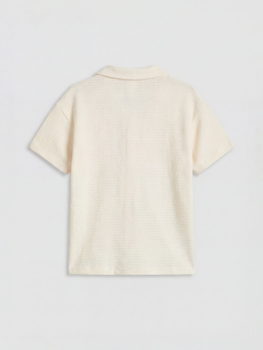 Ekru Erkek Çocuk Gömlek-1