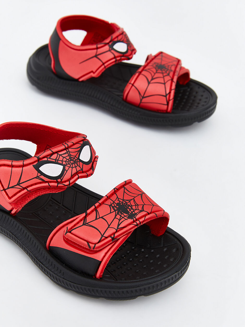 Бебе момче Черно Сандали-2