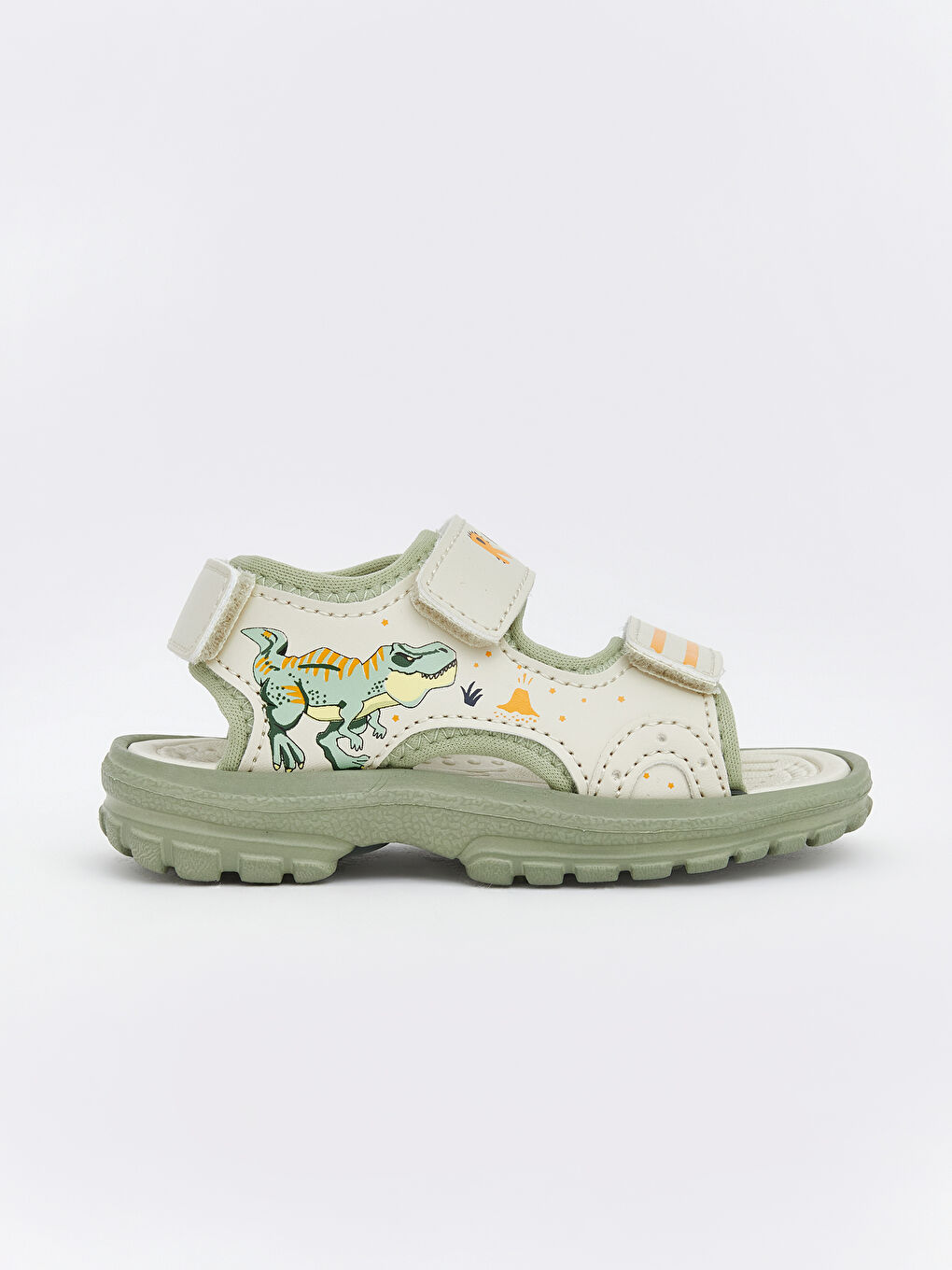 Dinosaur Printed Baby Boys' Sandals-1