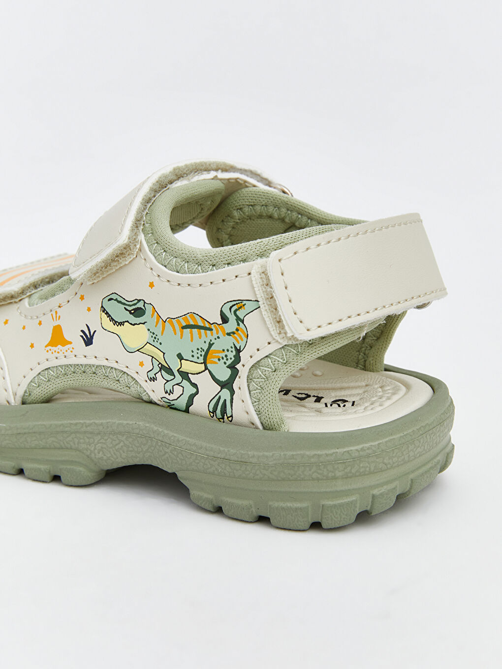 Dinosaur Printed Baby Boys' Sandals-4