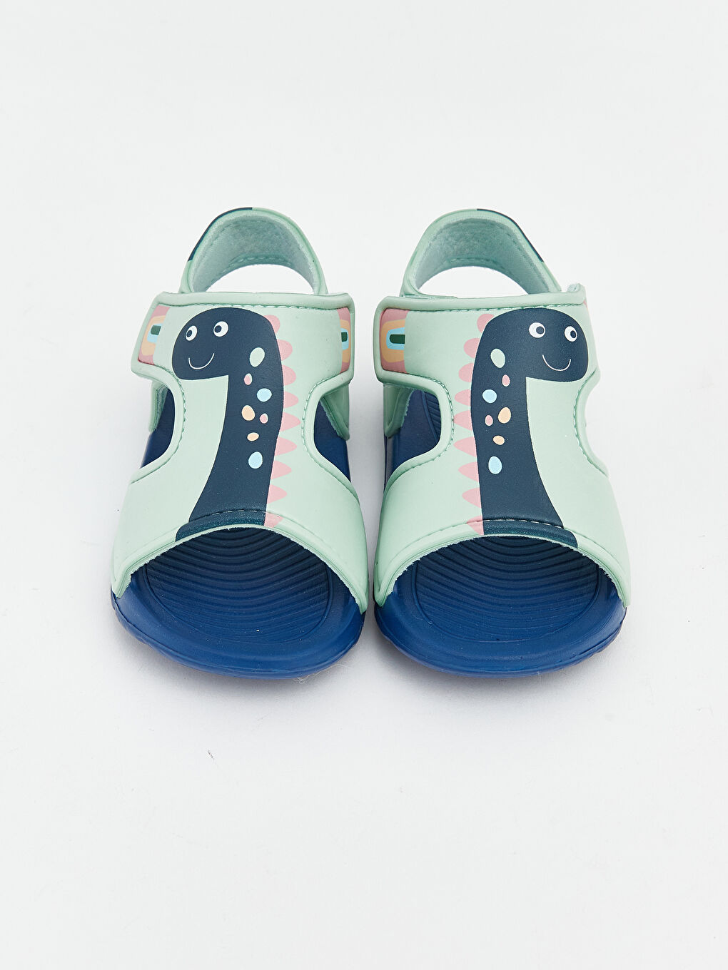 Dinozor Baskılı Erkek Bebek Sandalet-2