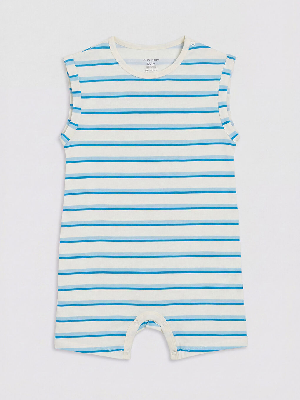 Turkuaz Bisiklet Yaka Baskılı Erkek Bebek Tulum 2'li-3