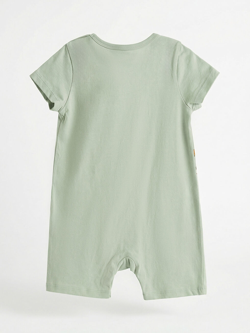 Yeşil Aslan Kral Baskılı Erkek Bebek Tulum 2'li-2