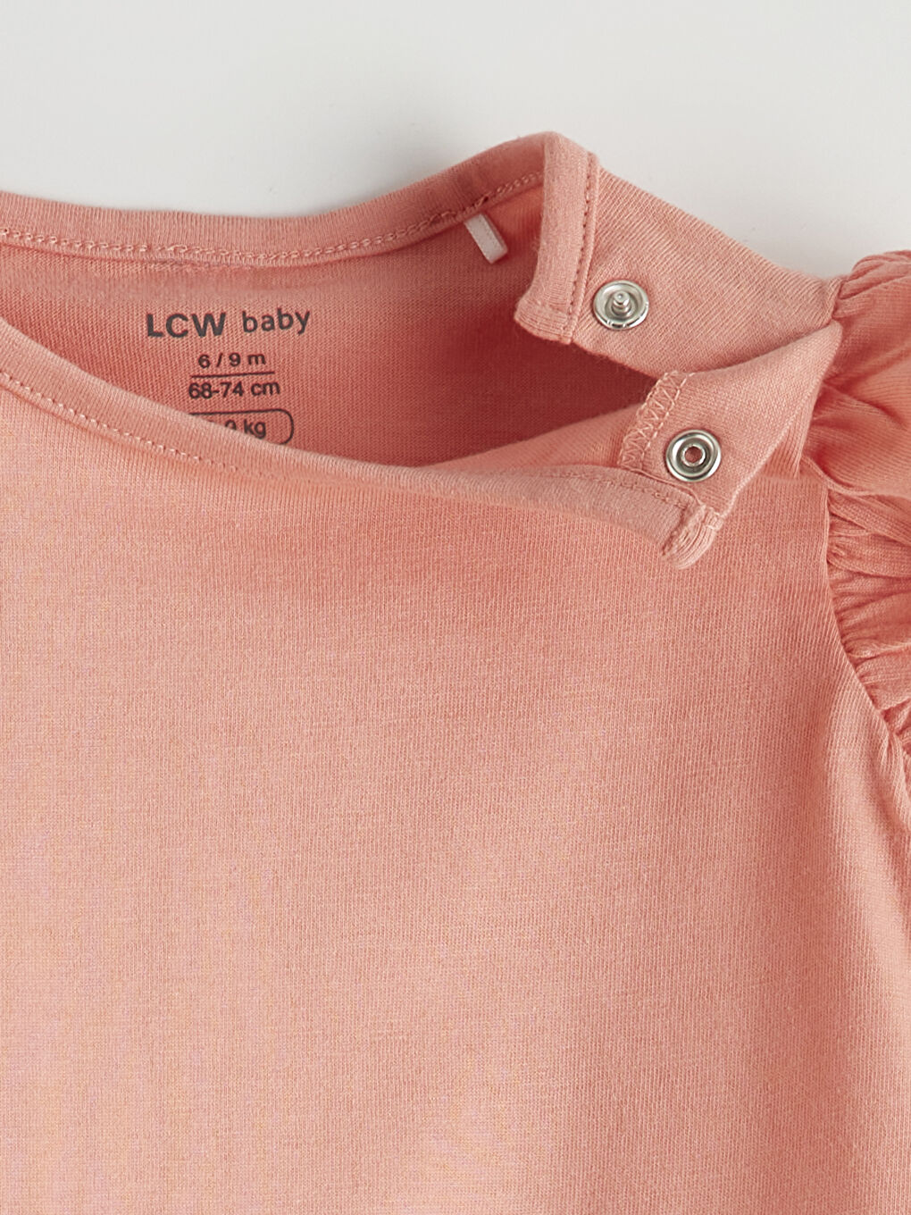 Short Sleeve Patterned Baby Girls' Jersey Jumpsuit 3-Pack-3