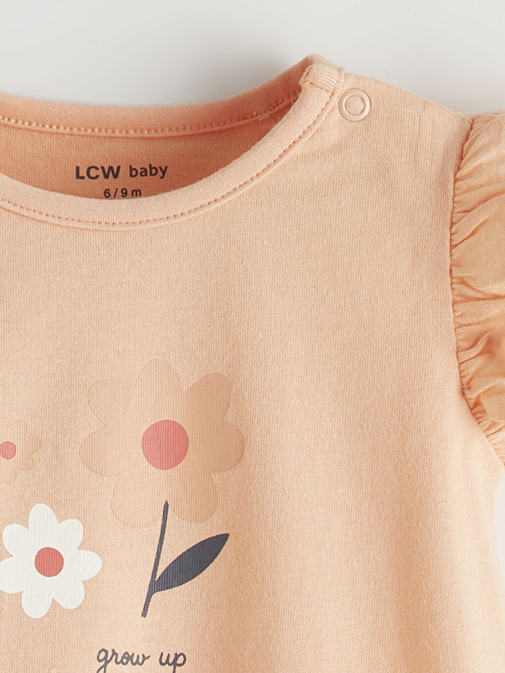 Short Sleeve Patterned Baby Girls' Jersey Jumpsuit 3-Pack-5