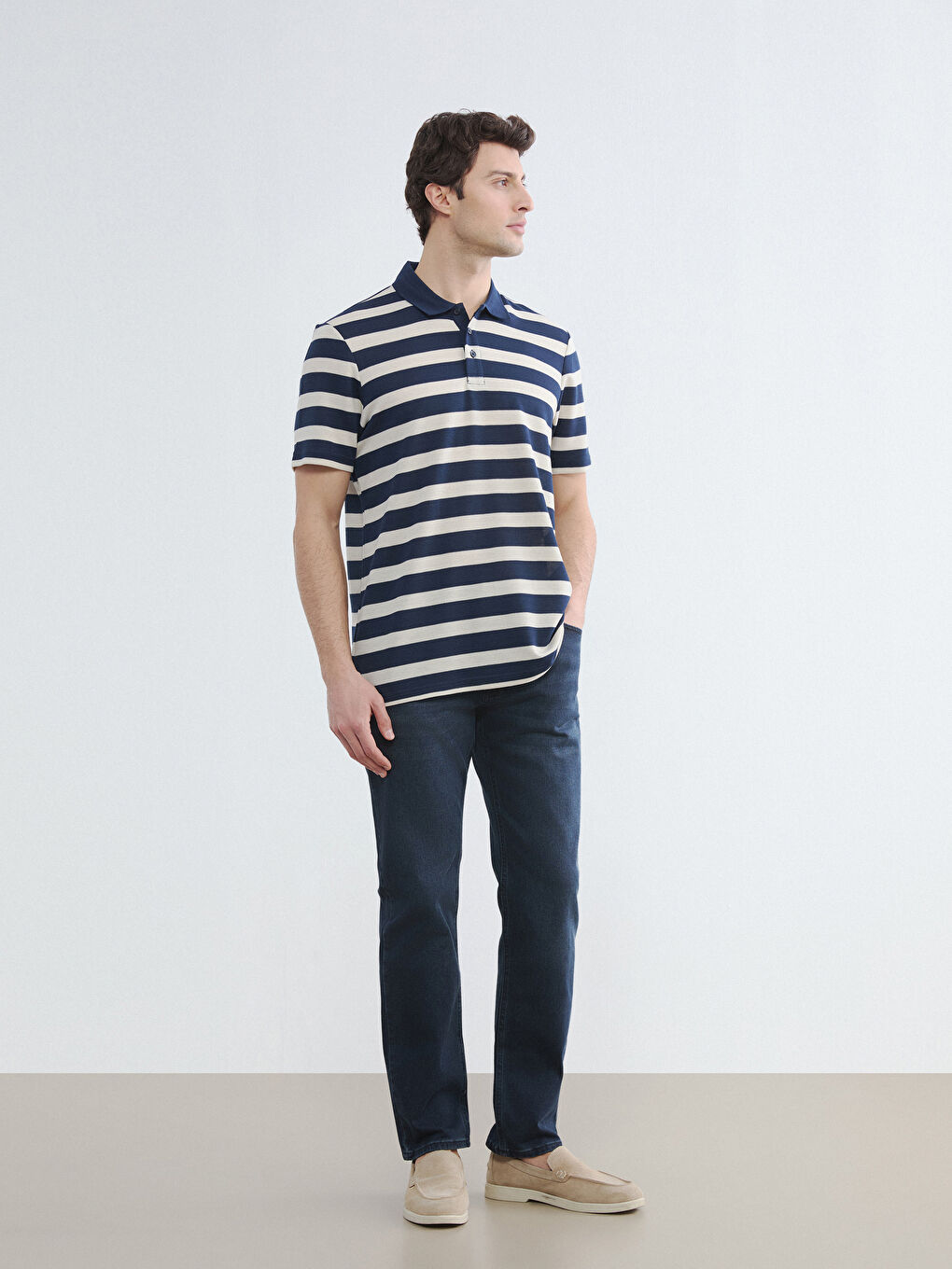 İndigo Regular Fit Erkek Jean Pantolon