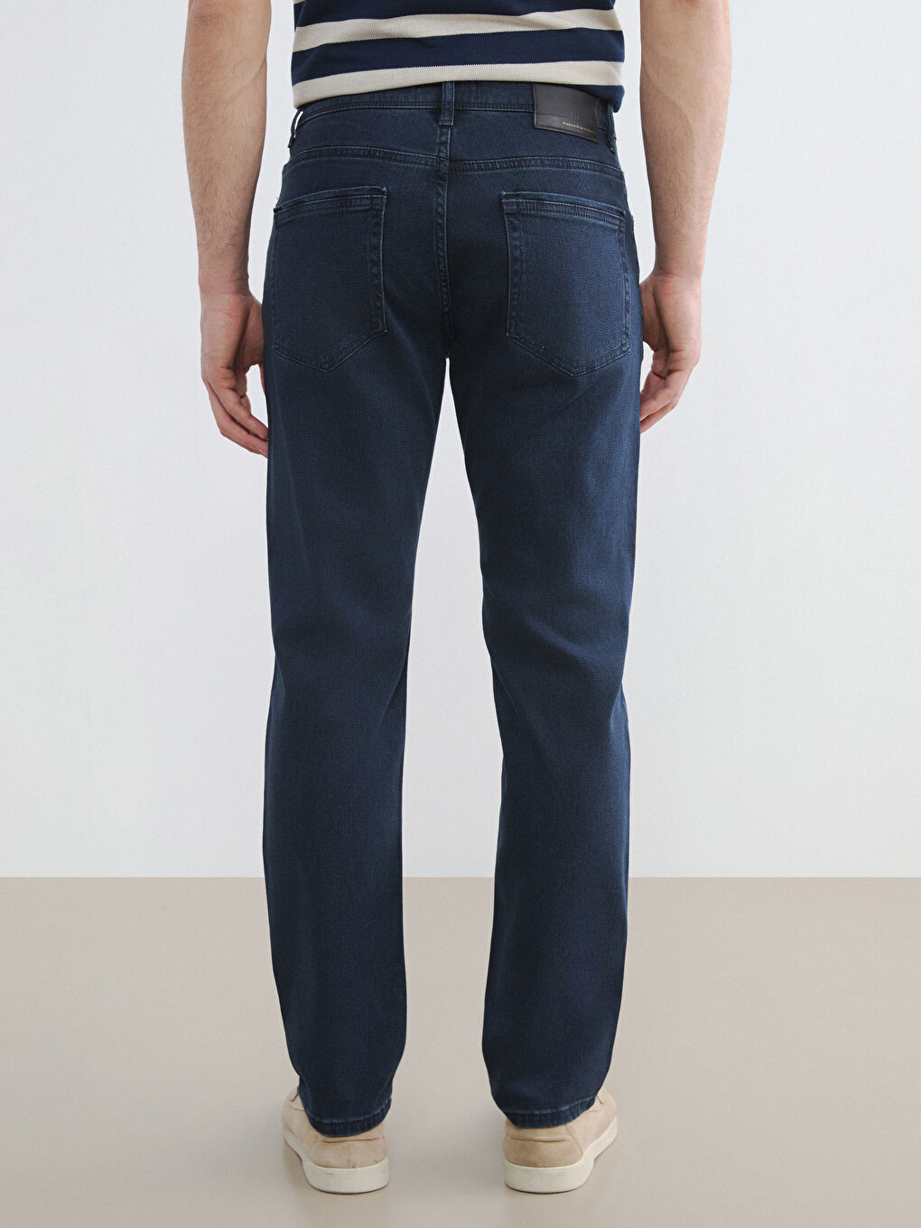 İndigo Regular Fit Erkek Jean Pantolon-4