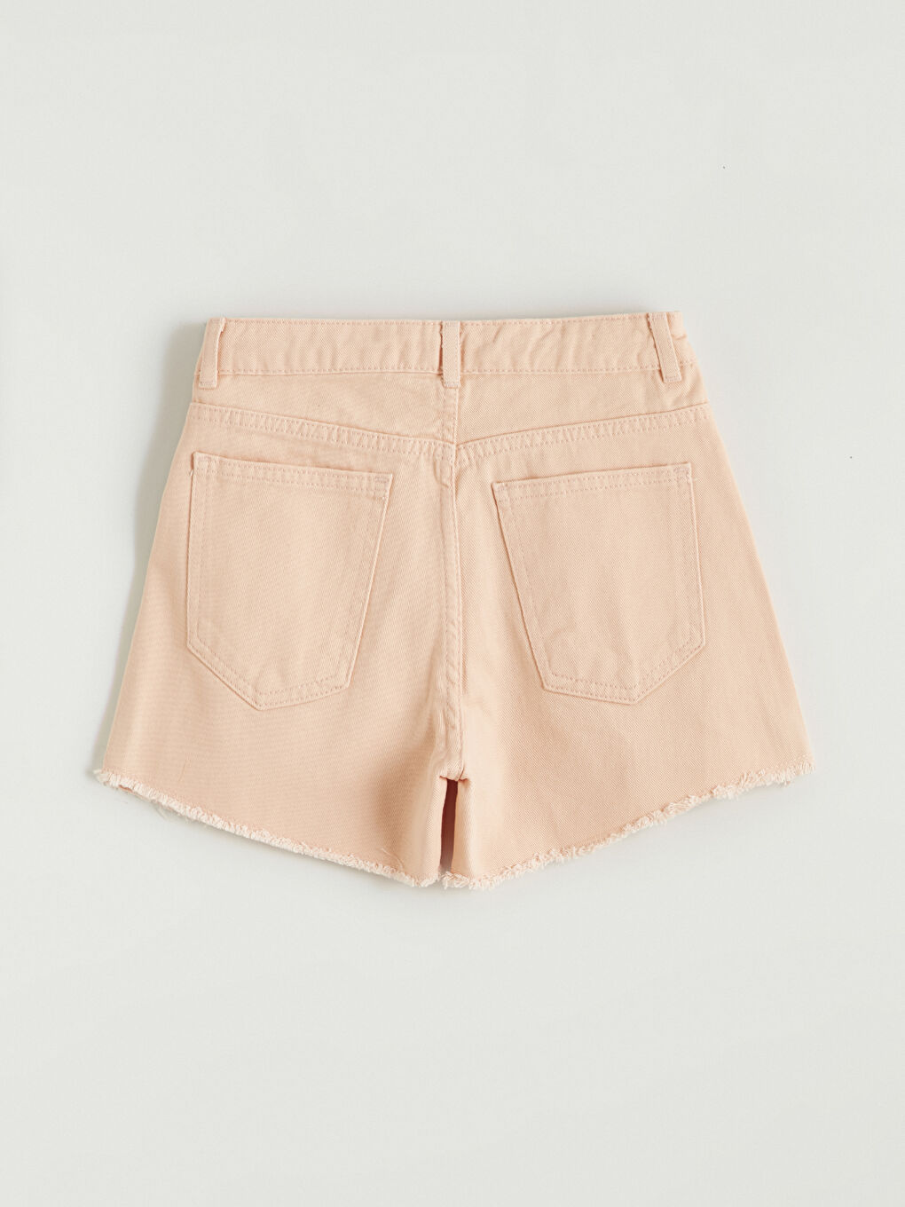 Mercan Beli Lastikli Kız Çocuk Şort-2