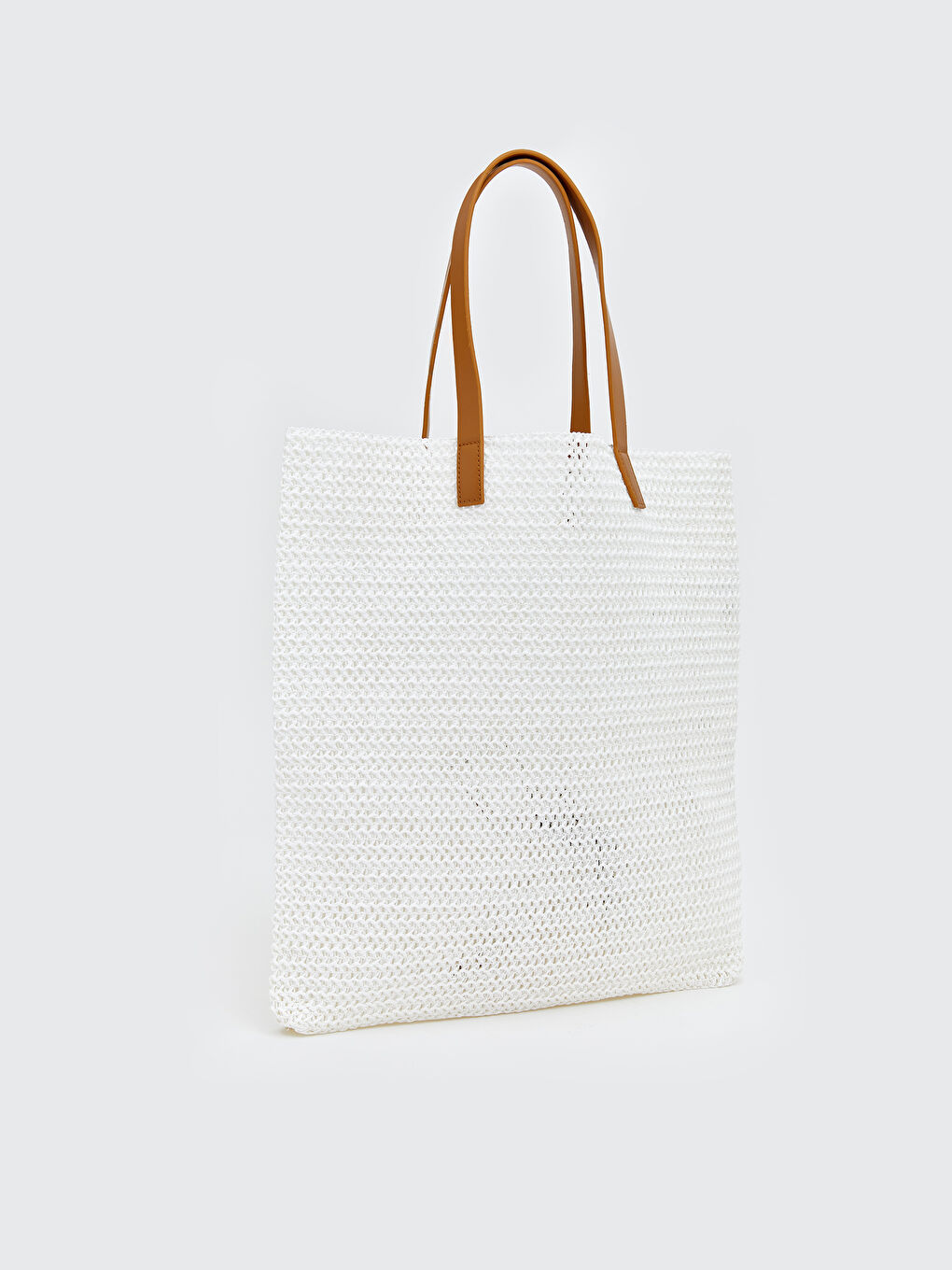 Женщины Белый Пляжная сумка-1