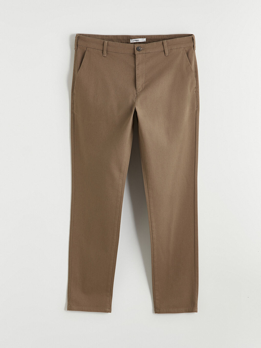 Yeşil Dar Kalıp Erkek Chino Pantolon-4