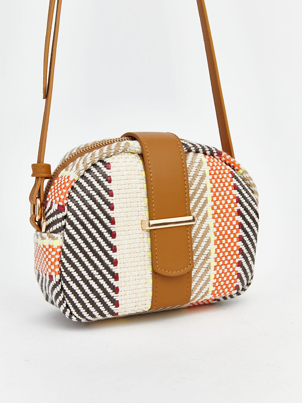 Braided Pattern Women's Shoulder Bag-2