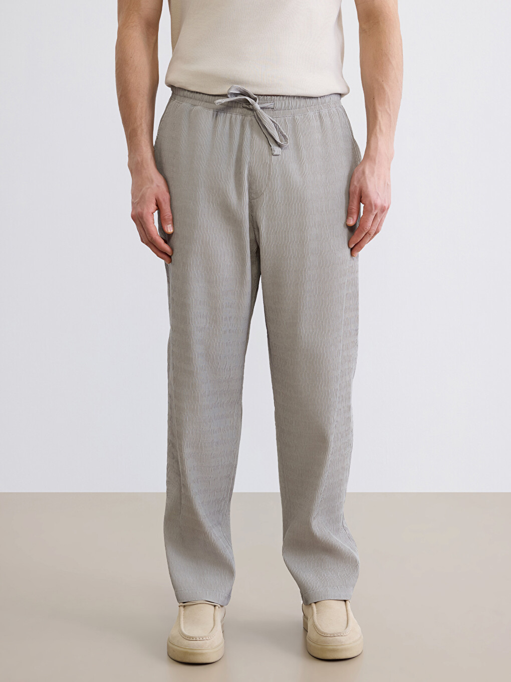 Mann Grey Hosen-3