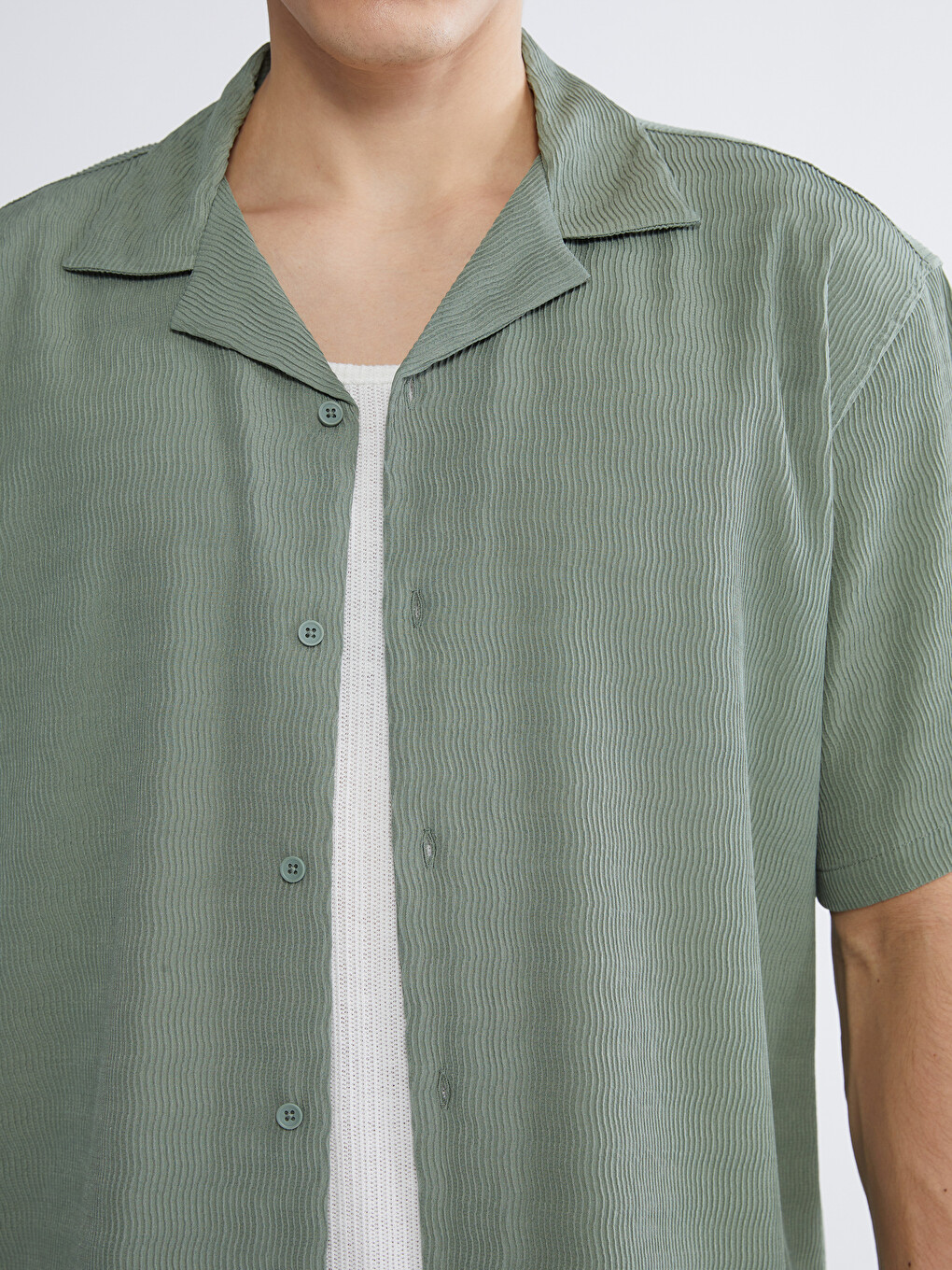 Regular Fit Men's Shirt-5