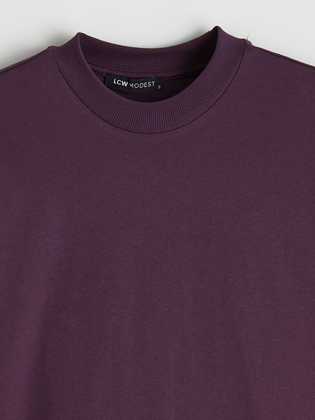 Žena LJUBIČASTA Majica kratkih rukava-5