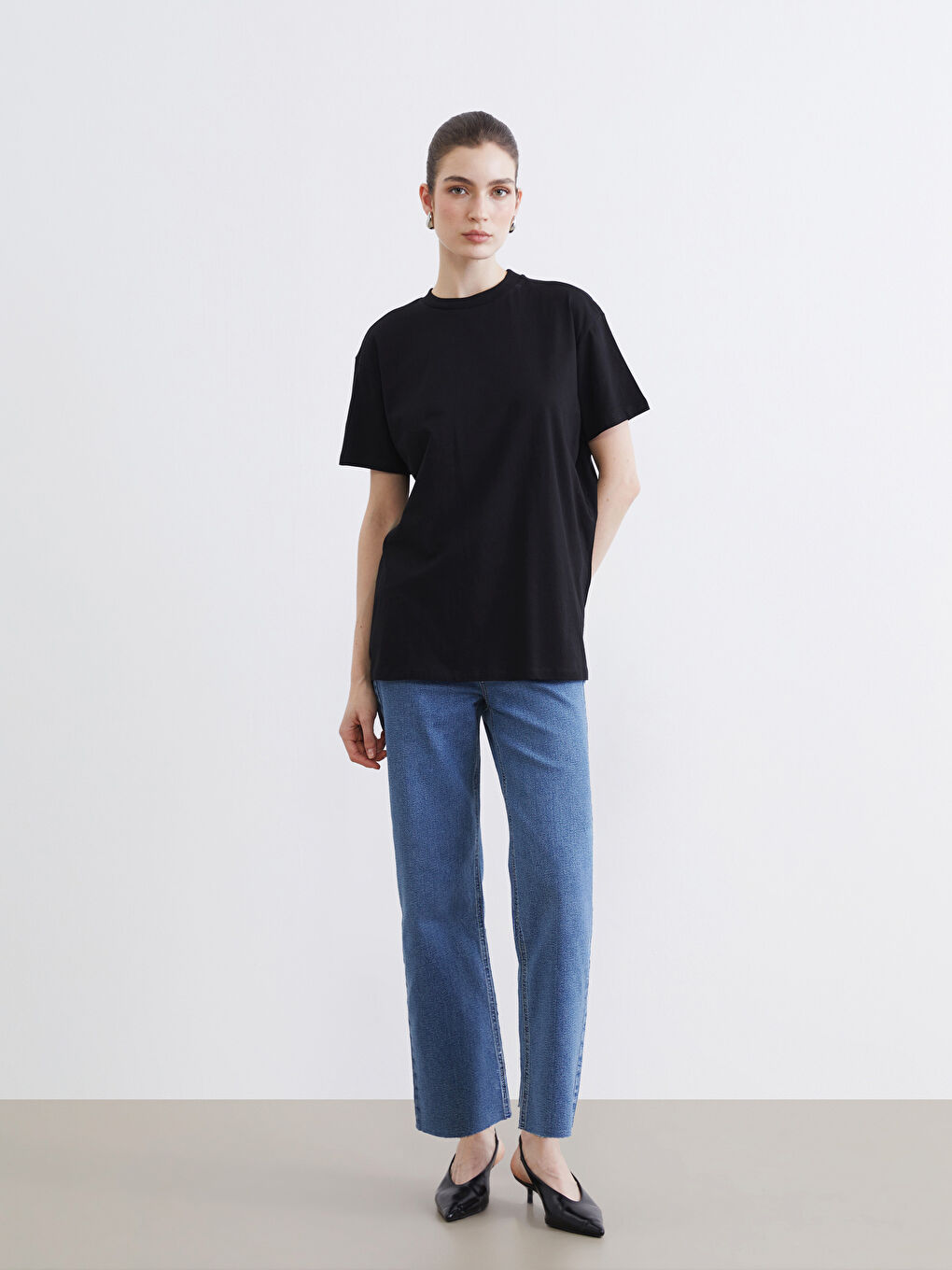 Women's Crew Neck T-Shirt-1