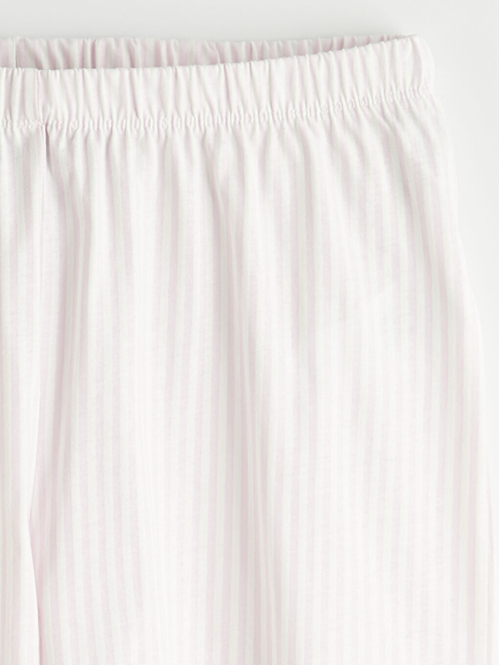 Pembe Çizgili Kadın Şortlu Pijama Takımı-8