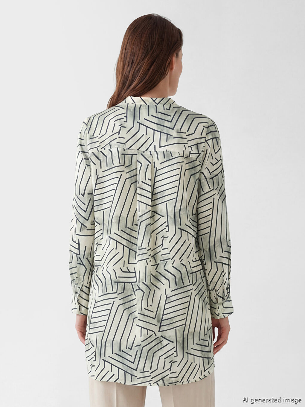 تونیکی ئافرەتی نەخشدار بە یەخەی باپیرەکان-2