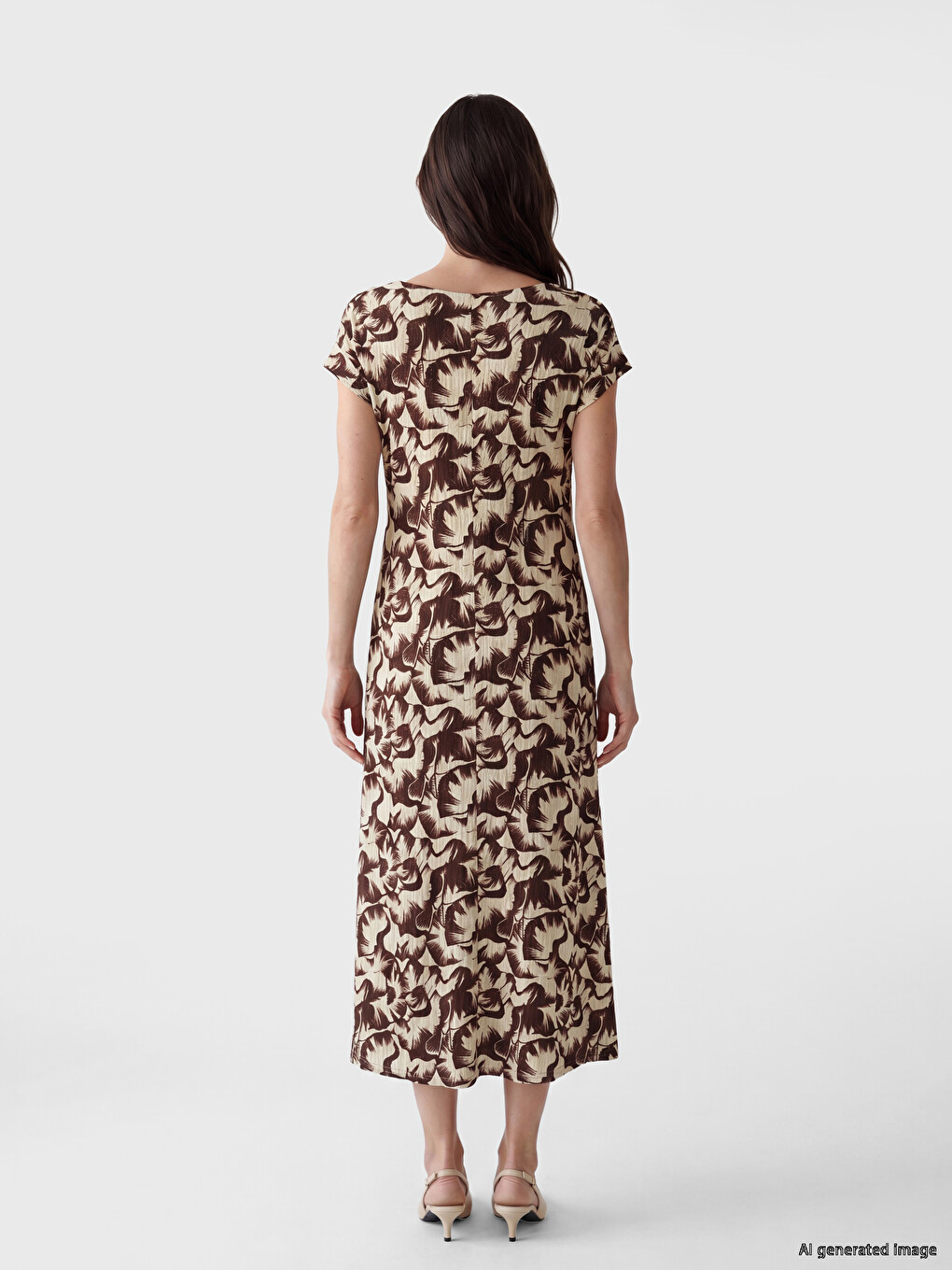 Rochie Croiala A Cu Model Guler Rotund-3