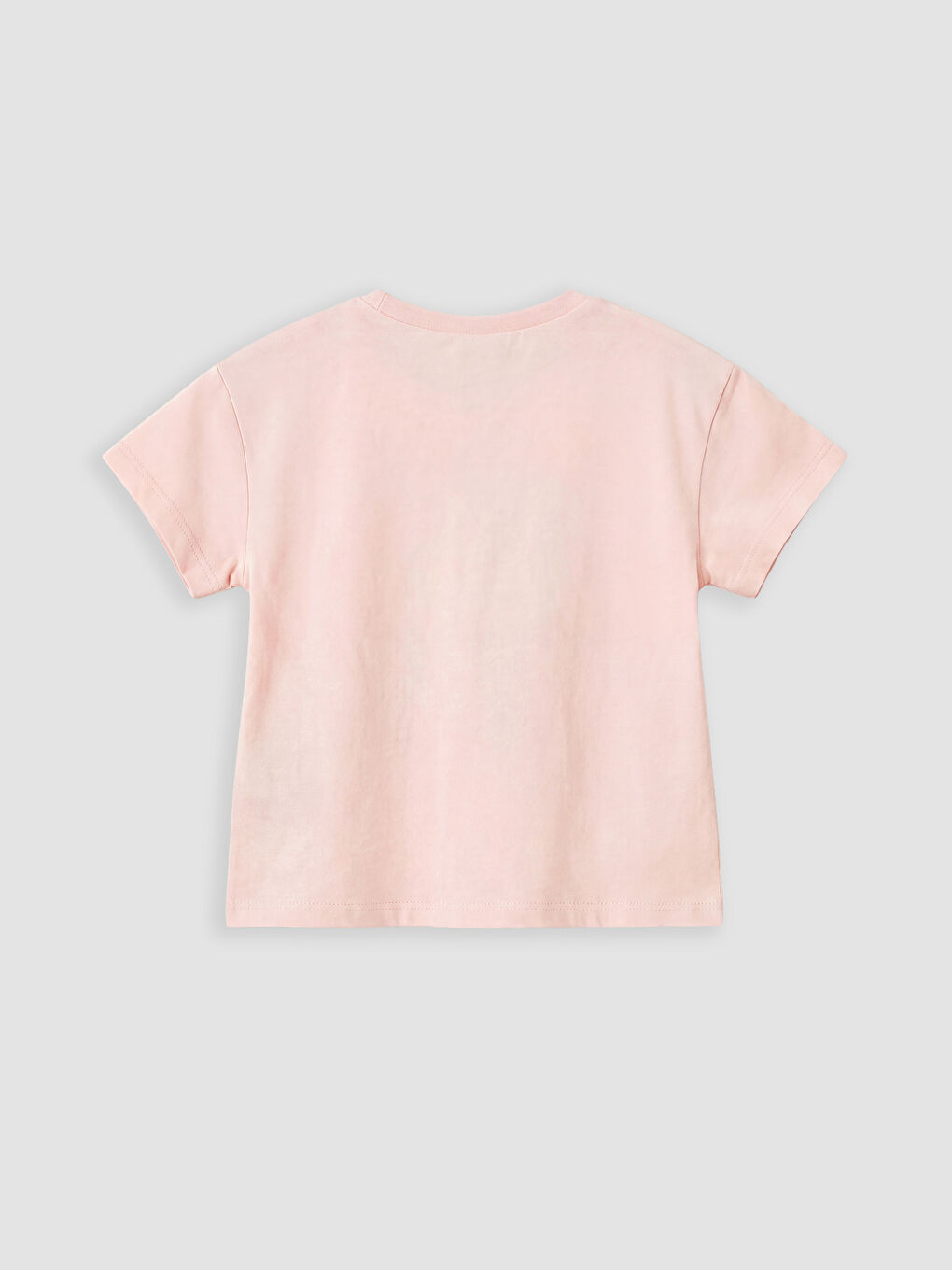 Pembe Tweety Baskılı Kız Bebek Tişört-1
