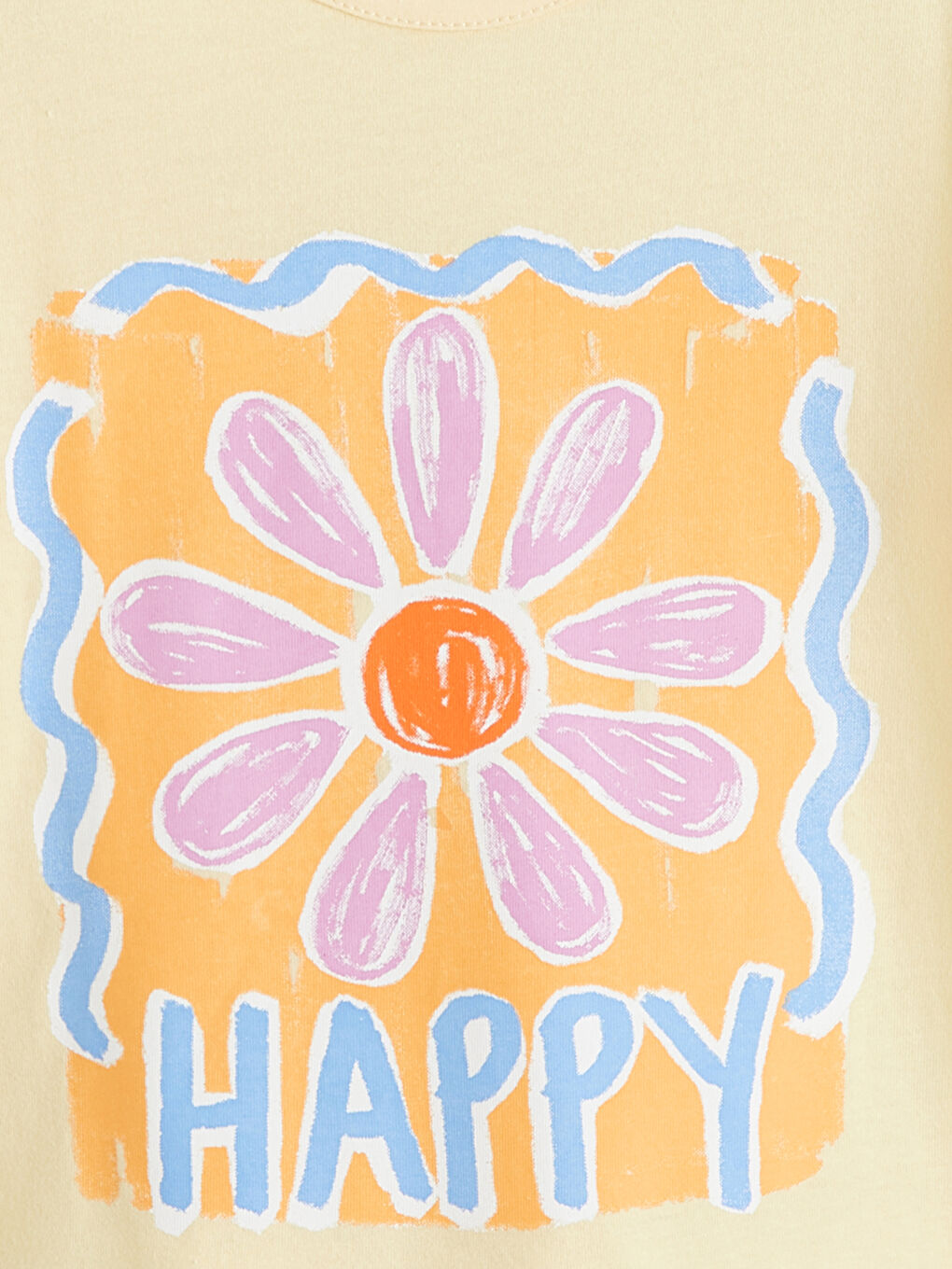 Crew Neck Printed Girls' T-Shirt 2 Pack-5